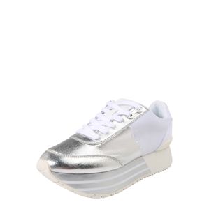 Calvin Klein Jeans Tenisky 'Sneaker'  stříbrná / bílá