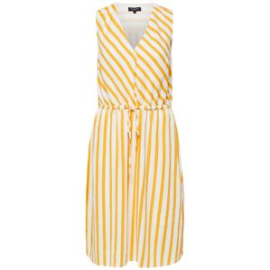 SELECTED FEMME Letní šaty  žlutá / bílá