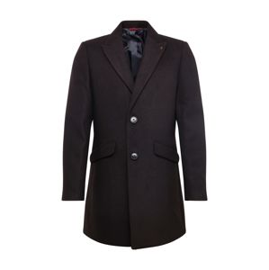 BURTON MENSWEAR LONDON Přechodný kabát 'faux crombie all'  černá