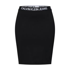 Calvin Klein Jeans Sukně 'MILANO'  černá