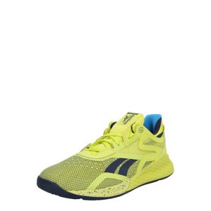 REEBOK Sportovní boty  citronová / modrá