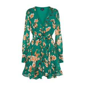 Bardot Letní šaty 'BECKY'  zelená / korálová