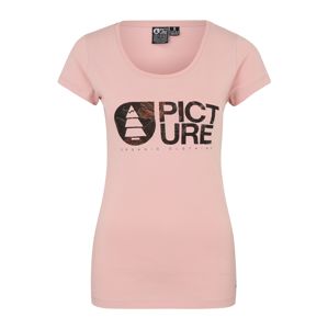 Picture Organic Clothing Funkční tričko 'FALL'  růžová / černá