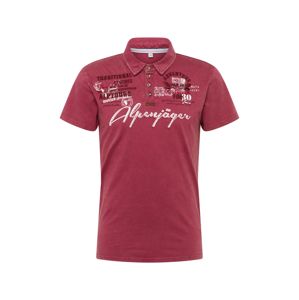 MARJO Krojové tričko 'E09 Alpenjäger'  bordó