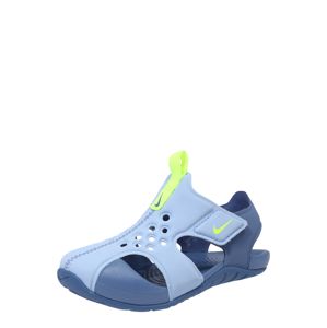 Nike Sportswear Otevřená obuv 'Sunray Protect 2 TD'  žlutá / světlemodrá