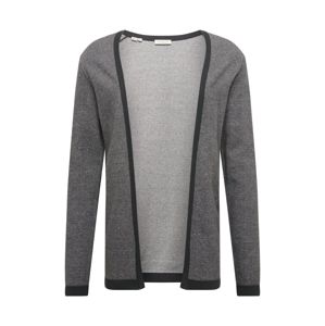 SELECTED HOMME Kardigan 'SLHNEWJEFF OPEN CARDIGAN W EX'  antracitová