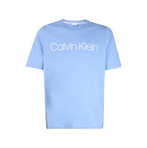 Calvin Klein Tričko  nebeská modř / bílá