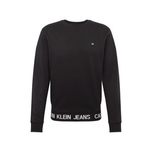 Calvin Klein Jeans Mikina  černá