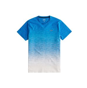 HOLLISTER Tričko  modrá / bílá