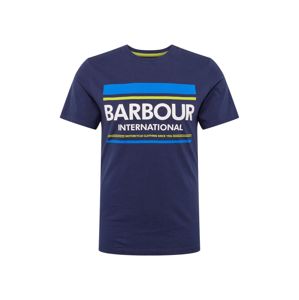 Barbour International Tričko  modrá / mix barev