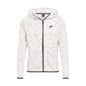 Nike Sportswear Mikina s kapucí  bílá / světle šedá