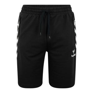 Hummel Sportovní kalhoty 'HMLRAY'  černá / bílá