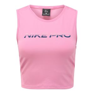 NIKE Sportovní top 'Veneer Excel'  pink / černá