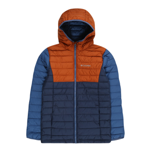 COLUMBIA Outdoorová bunda 'Powder Lite'  námořnická modř / noční modrá / oranžová