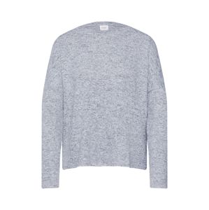 JACQUELINE de YONG Oversized tričko 'ASTA TREATS'  světle šedá / šedý melír
